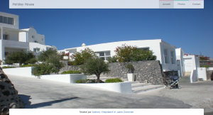Apercu du site Hollidays House